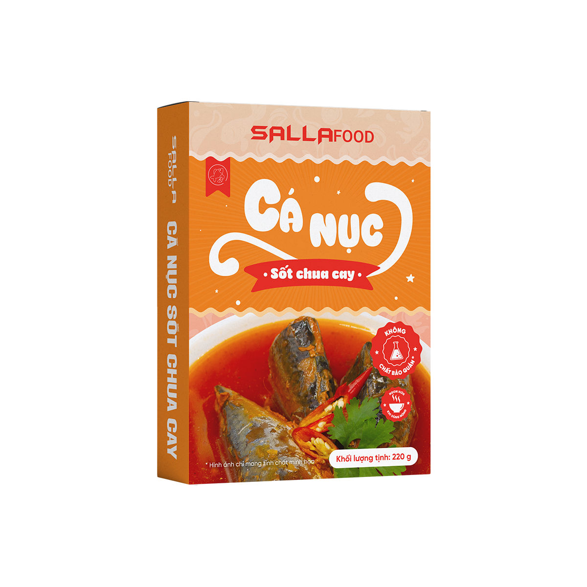 Cá Nục Sốt Chua Cay Sallafood