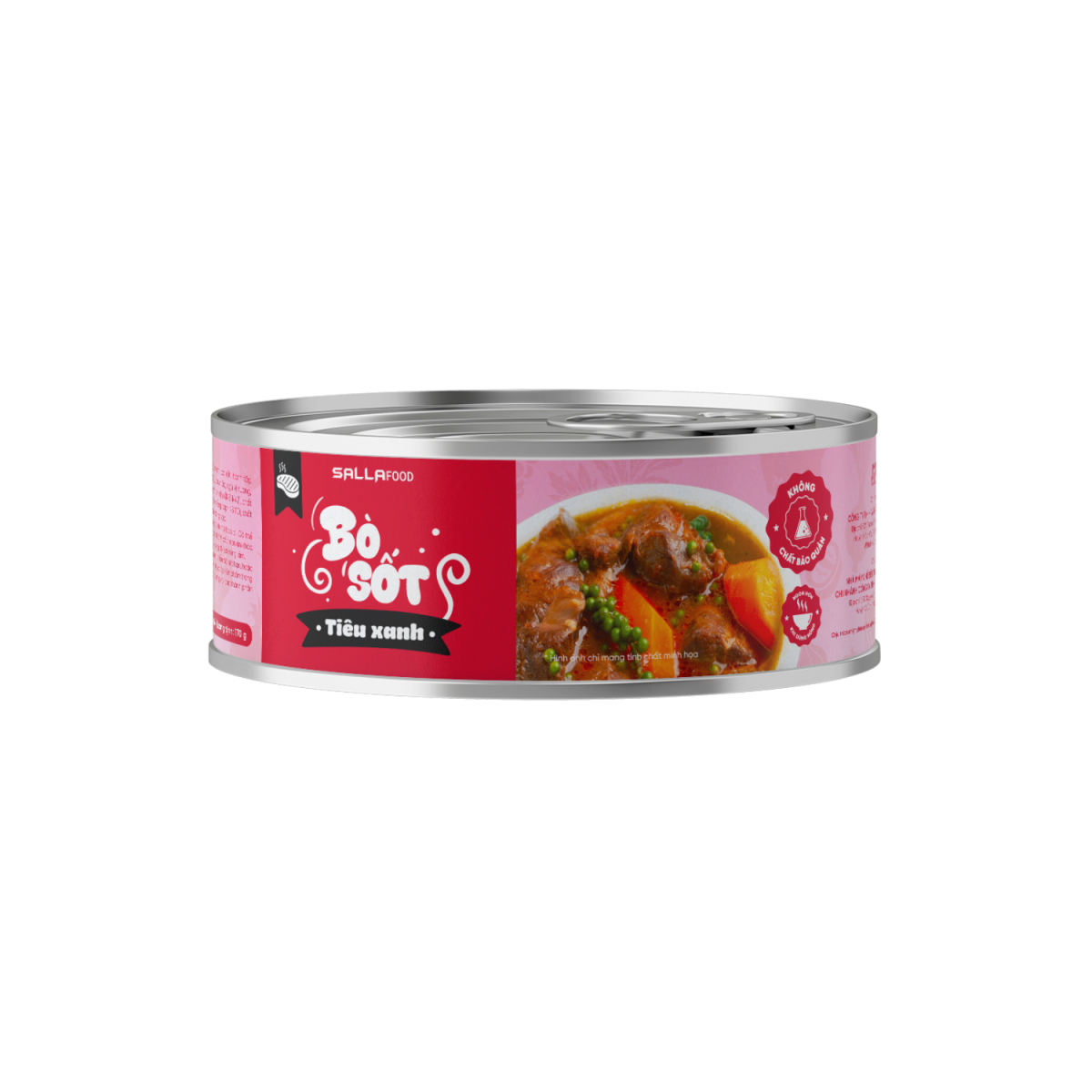 Bò Sốt Tiêu Xanh Sallafood