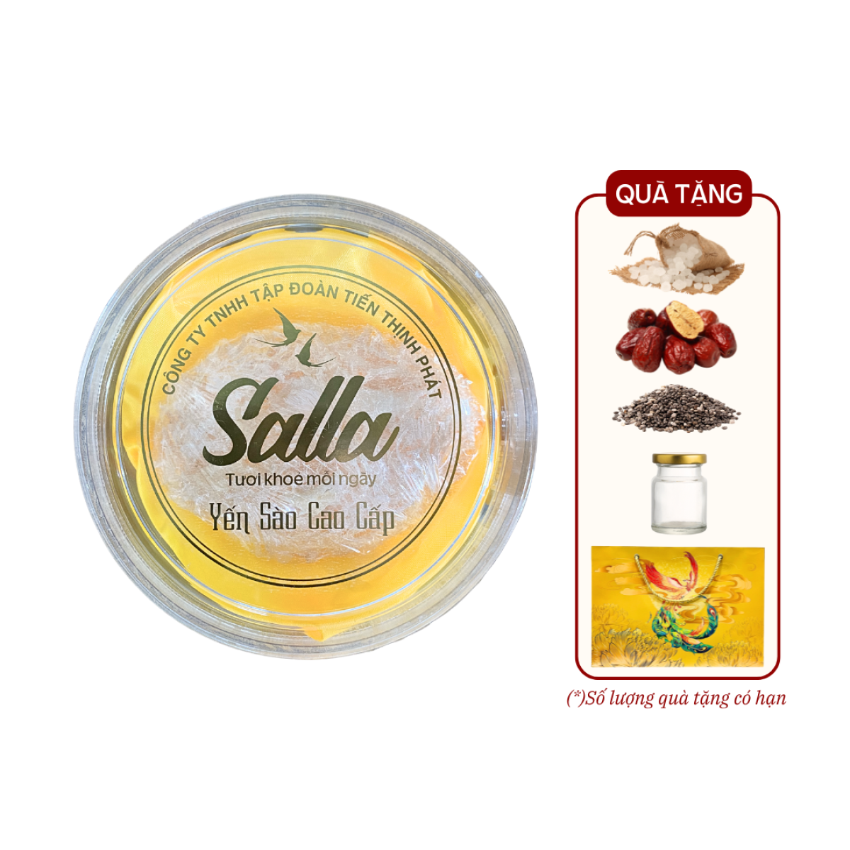 Chân Yến Tinh Chế Định Hình Salla