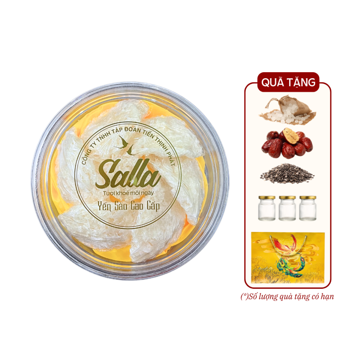 Chân Yến Tinh Chế Định Hình Salla