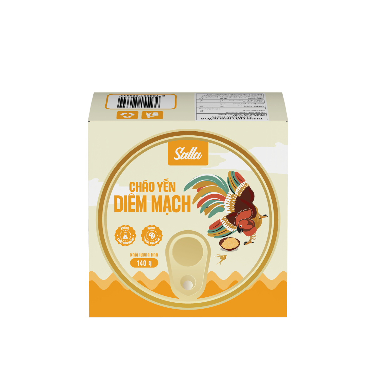 Salla Cháo Yến Diêm Mạch