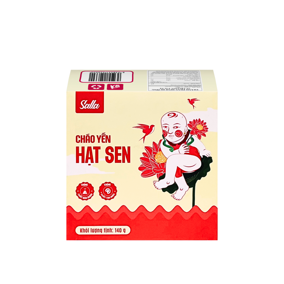 Salla Cháo Yến Hạt Sen