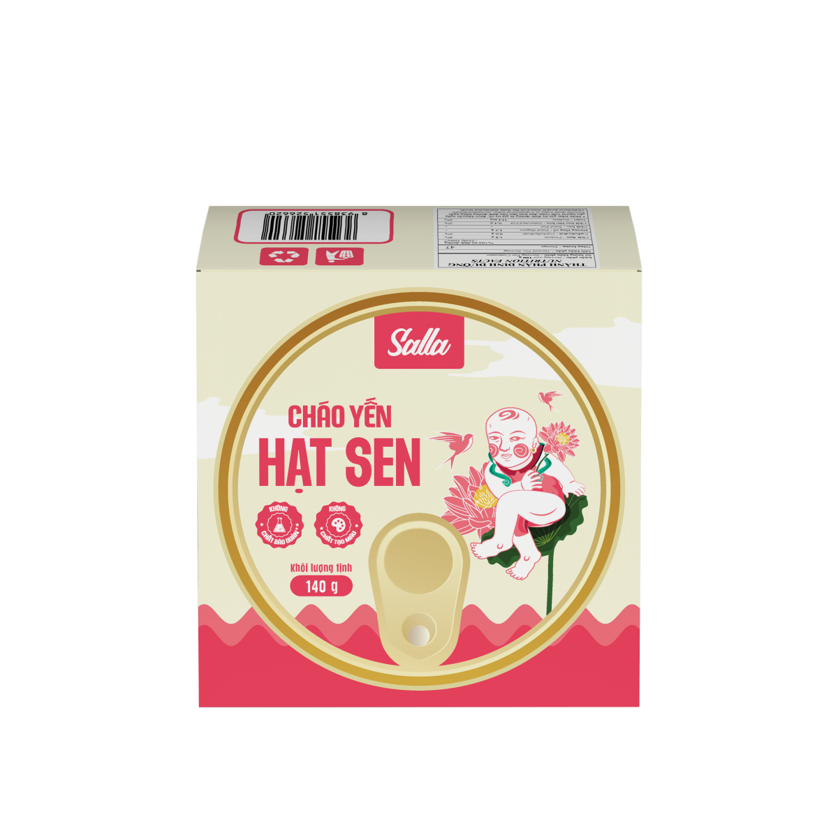 Salla Cháo Yến Hạt Sen