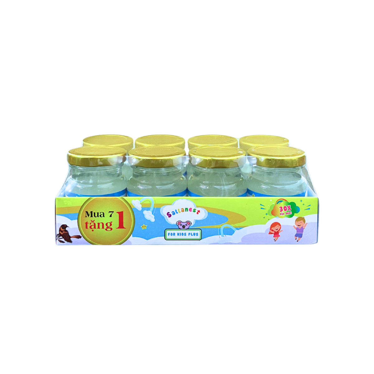 Yến Chưng Sallanest 30% Vị For Kids Plus