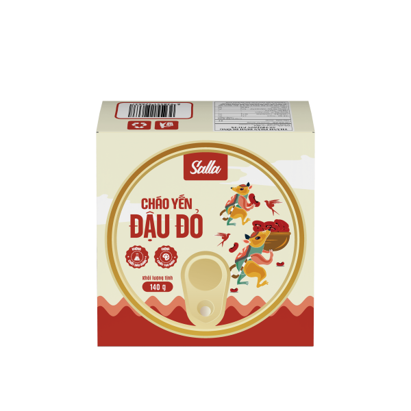 Salla Cháo Yến Đậu Đỏ