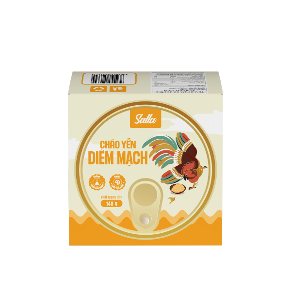 Cháo Yến Hạt Diêm Mạch Salla