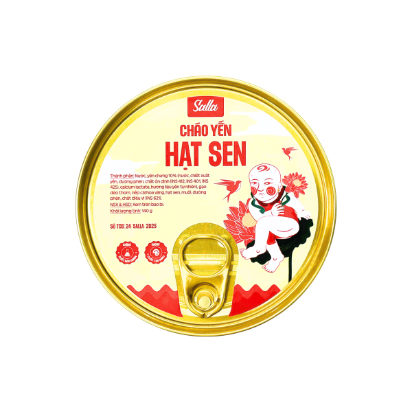 Salla Cháo Yến Hạt Sen