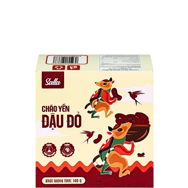 Salla Cháo Yến Đậu Đỏ