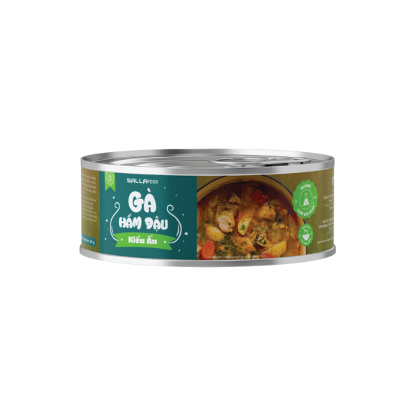 Gà Hầm Đậu Kiểu Ấn Sallafood