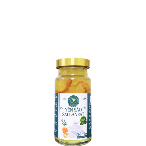 Yến Chưng Sallanest 35% Vị Đông Trùng